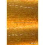 Leather Cobra Batik Orange No. 3 Embossed Faux Leather Handmade Recycled paper | PaperSource