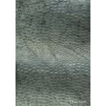 Leather Cobra Batik Sage Green No. 13 Embossed Faux Leather Handmade Recycled paper | PaperSource