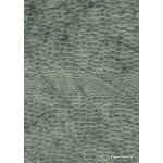 Leather Cobra Batik Sage Green No. 13 Embossed Faux Leather Handmade Recycled paper | PaperSource