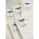 Yupo | White 200gsm waterproof, synthetic paper that remains flat when used for alcohol blending and marbling. Remains flat when used with wet media | PaperSource