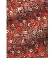 Chiyogami Yuzen Floral F57 Small Sheet | PaperSource