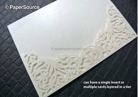 Lasercut Card | 8810 Ivory Pearl PaperSource Australia