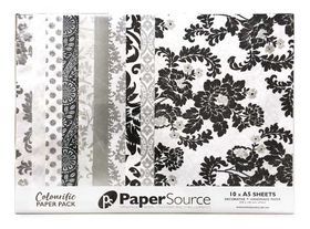 Colourific Silver No.1, Handmade, Recycled paper, 10pk | PaperSource
