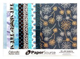 Colourific Blue No.2, Handmade, Recycled paper, 10pk | PaperSource