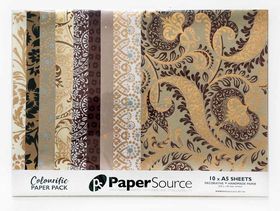 Colourific Brown No.1, Handmade, Recycled paper, 10pk | PaperSource