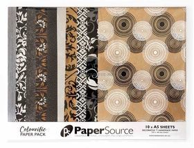 Colourific Black No.2, Handmade, Recycled paper, 10pk | PaperSource