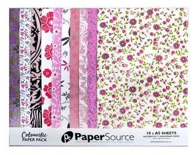 Colourific Pink No.1, Handmade, Recycled paper, 10pk | PaperSource