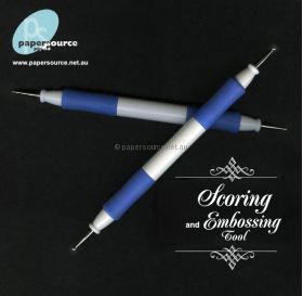 Creasing, Scoring and Embossing tool with 2 sized tips