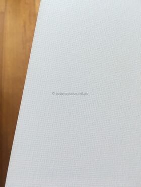 Oxford | White, Light Weave Texture, Matte, Laser Printable A4 270gsm Card | PaperSource