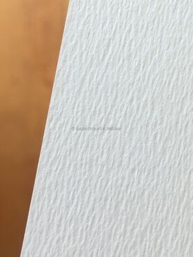 Rives | Bright White, Felt Marked Texture, Matte, Laser Printable A4 320gsm Card | PaperSource