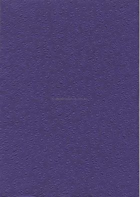 Embossed Floral Purple, Clearance, Handmade Recycled paper | PaperSource