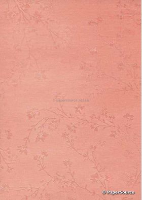 Chiffon Blossom | Baby Pink Chiffon with Baby Pink Screen Print | PaperSource