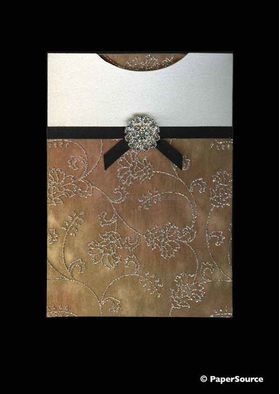 INSPIRATION - C6 Sleeve Pocket using Grace Chiffon and Diamante Trim - PaperSource