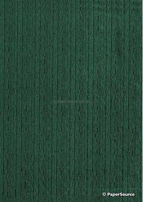 Chiffon Print | Stripe Forest Green with Black Striped pattern, A4 | PaperSource