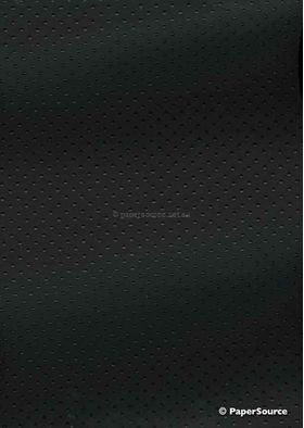 Precious Metals | Bead Black with Black Raised Pattern on Chiffon A4 | PaperSource