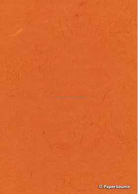 Silk Laser | Orange 100gsm Recycled Handmade A4 paper | PaperSource