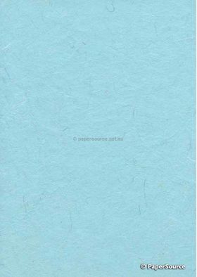 Silk Plain | Aqua Blue 90gsm Recycled Handmade Paper | PaperSource
