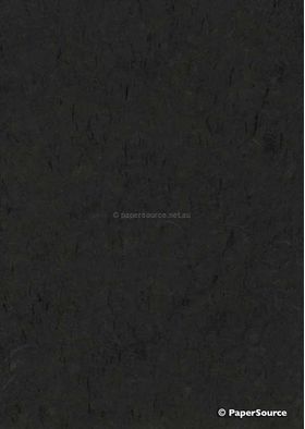 Silk Plain | Black 90gsm Recycled Handmade Paper | PaperSource