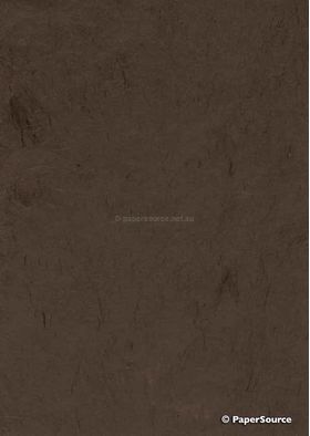 Silk Plain | Dark Brown 90gsm Recycled Printable Handmade Paper | PaperSource