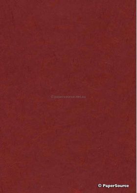 Silk Plain | Maroon Deep Red 90gsm Recycled Printable Handmade Paper | PaperSource