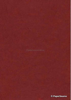 Silk Plain | Maroon Deep Red 90gsm Recycled Printable Handmade Paper | PaperSource