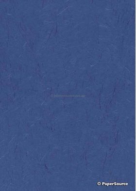 Silk Plain | Medium Blue 90gsm Recycled Printable Handmade Paper | PaperSource