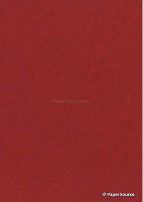 Silk Plain | Red 90gsm Recycled Handmade A4 paper | PaperSource