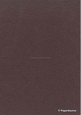 Embossed Pebble | Cocoa Brown Matte Style B, handmade, recycled paper | PaperSource