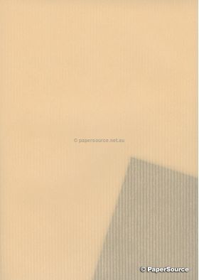 Vellum - Riblaid Sand Translucent 100gsm | PaperSource