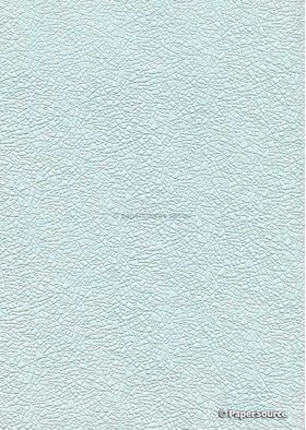 Embossed | Shattered Baby Blue Matte, A4 handmade recycled paper | PaperSource