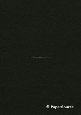 Smooth Black | A Smooth, Matte, 21 x 30cm 350gsm Card.Close up view. | PaperSource