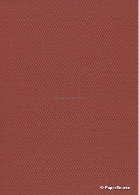 Embossed Loom Red Pearlescent 120gsm A4 paper | PaperSource