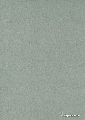 Embossed | Rococo Onyx Black Pearlescent A4 120gsm paper | PaperSource