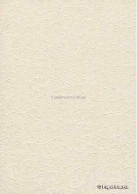 Embossed Espalier Pearl Pearlescent A4 recycled paper | PaperSource