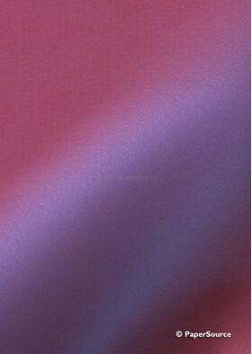 Reaction Pink Rain Metallic, Textured A4 310gsm Card | PaperSource