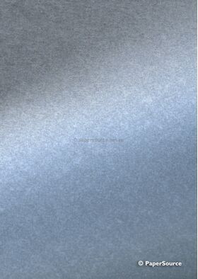 Reaction Silver Cloud Metallic, Textured A4 310gsm Card close up | PaperSource