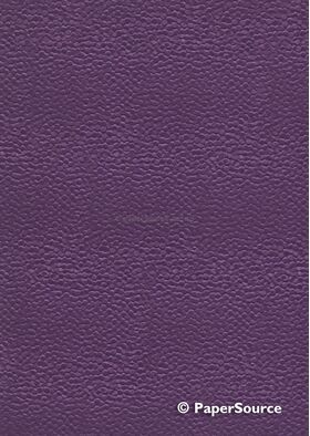 Embossed Pebble Purple Pearlescent A4 Mill recycled paper | PaperSource