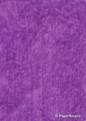 Rustic Fluoro Purple Metallic Handmade, Recycled paper | PaperSource