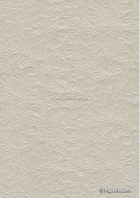 Embossed Opal Garden Damask