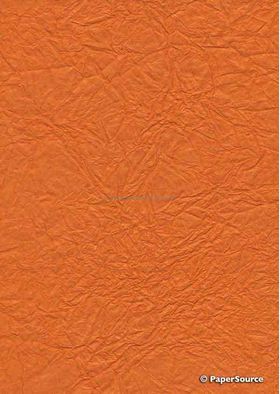 Crush | Orange Metallic Handmade, Recycled 1-sided paper | PaperSource