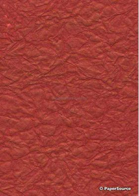 Crush | Red Metallic Handmade, Recycled 1-sided paper | PaperSource