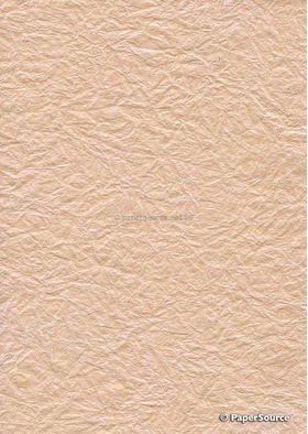Crush | Apricot Metallic Handmade, Recycled 2-sided paper | PaperSource
