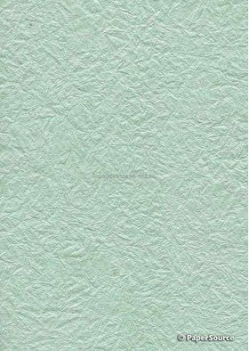 Crush | Pastel Green Metallic Handmade, Recycled 2-sided paper | PaperSource