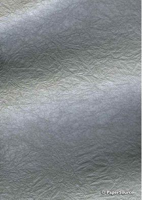 Crush | Silver Metallic Handmade, Recycled 2-sided paper | PaperSource