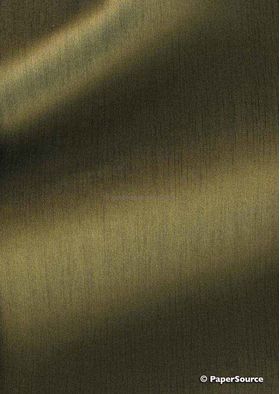 aBrushed Gold on Black Embossed Metallic 120gsm Paper with black on reverse | PaperSource