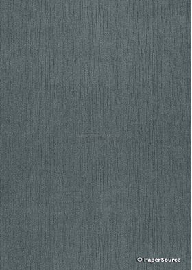 Brushed Silver on Black Embossed Metallic 120gsm Paper with black on reverse | PaperSource