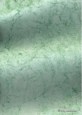 Batik Plain - Green 120gsm Handmade Recycled Paper | PaperSource