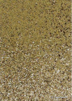 Glitter Gold Coarse C02 A4 specialty paper | PaperSource