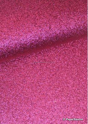 Glitter Magenta Pink Fine F6 A4 specialty paper | PaperSource