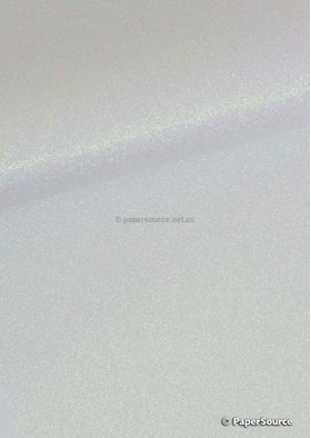 Glitter White Hologram Fine F01 A4 specialty paper | PaperSource